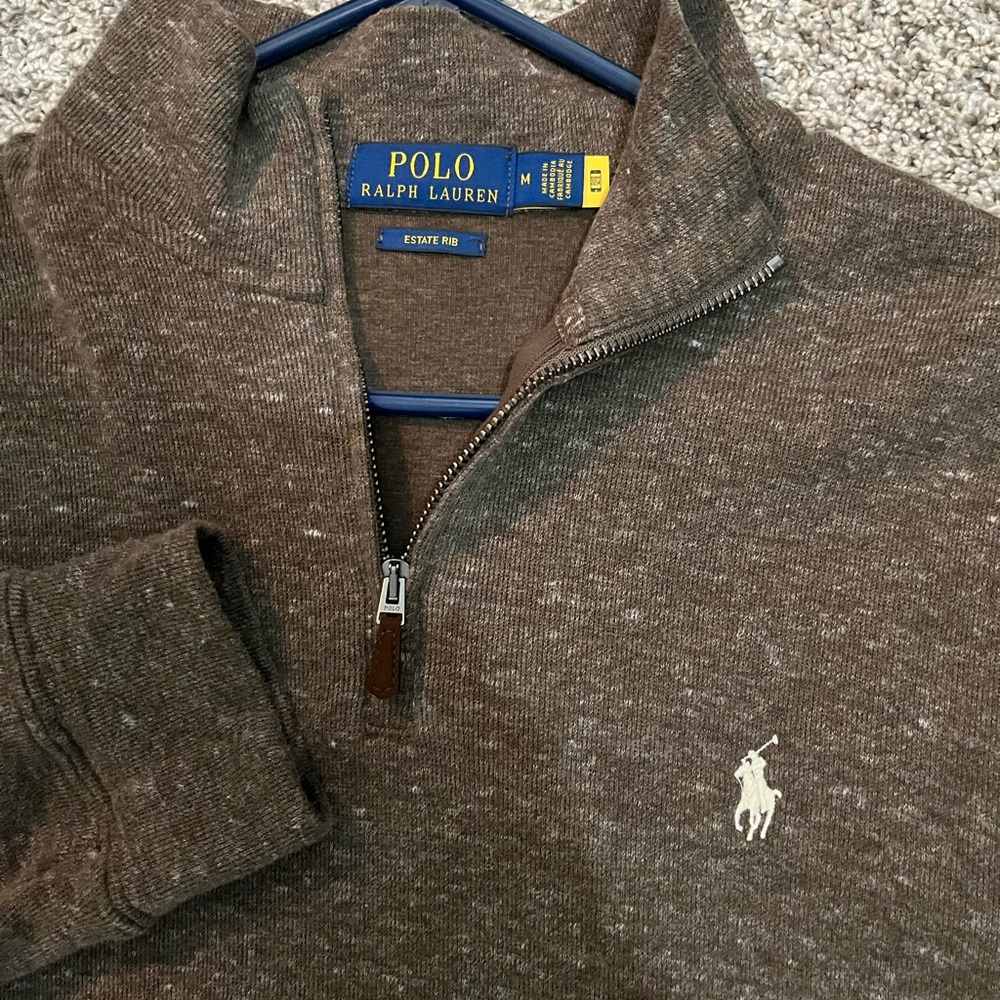 Brown polo Worn Twice in winter